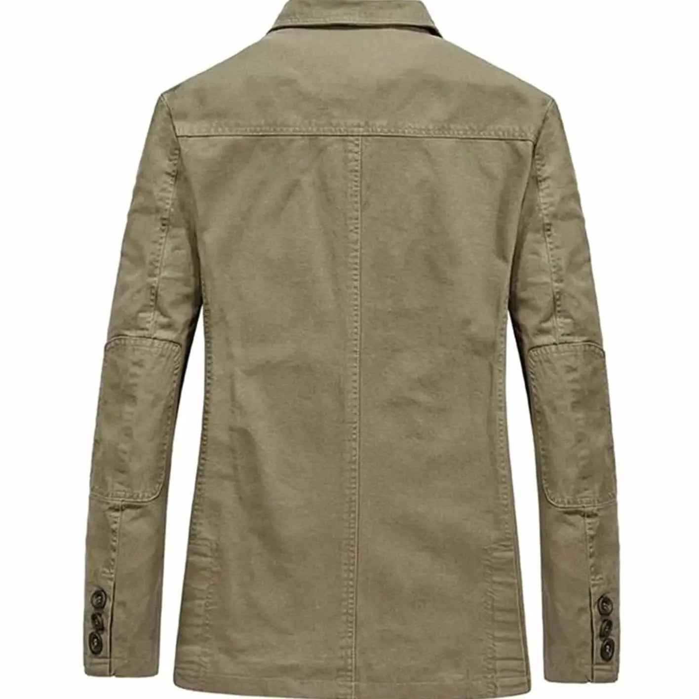 Men's Casual Lightweight Button-Up Blazer Mens Coat
