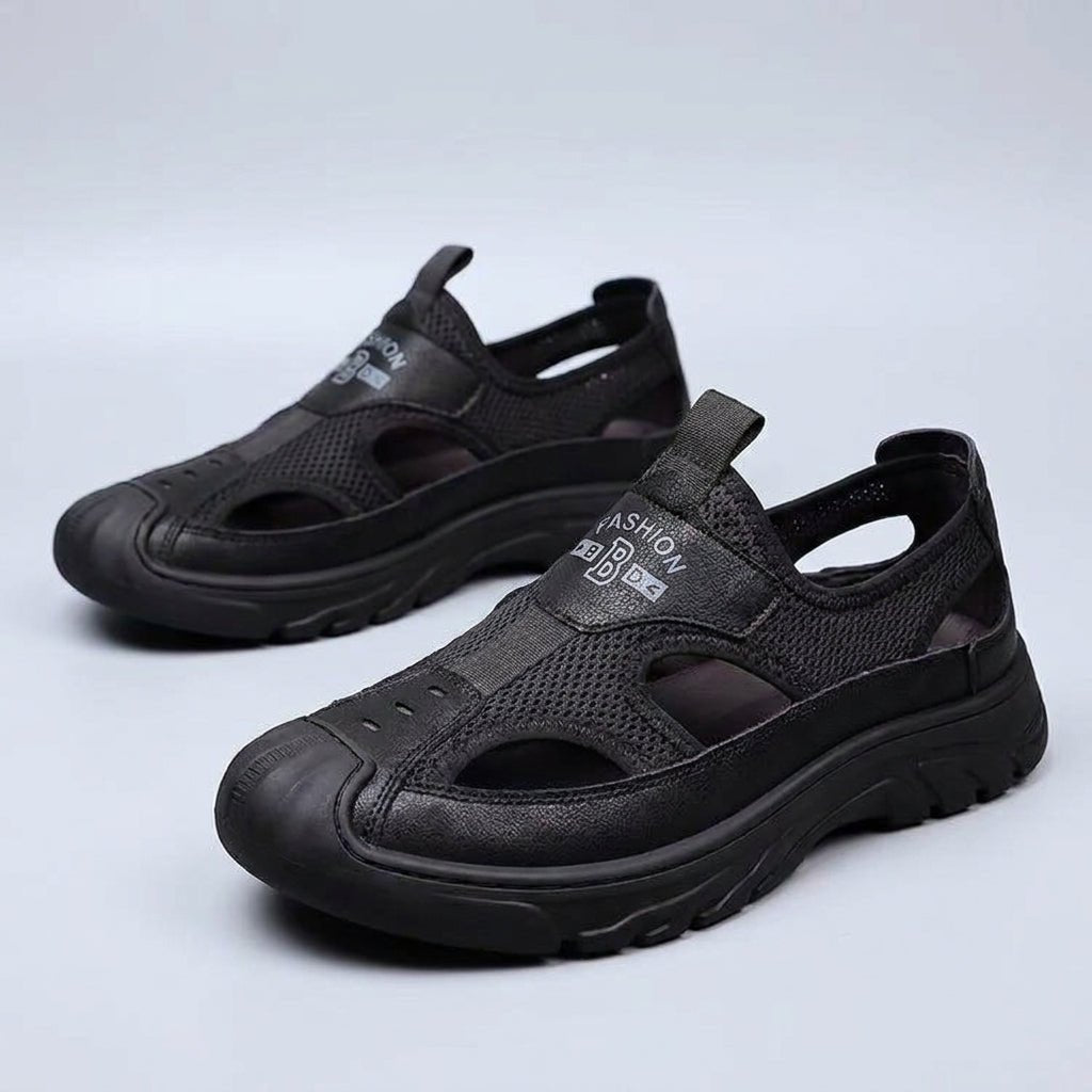 Men's Orthopedic Mesh Clogs Slip-On Comfort