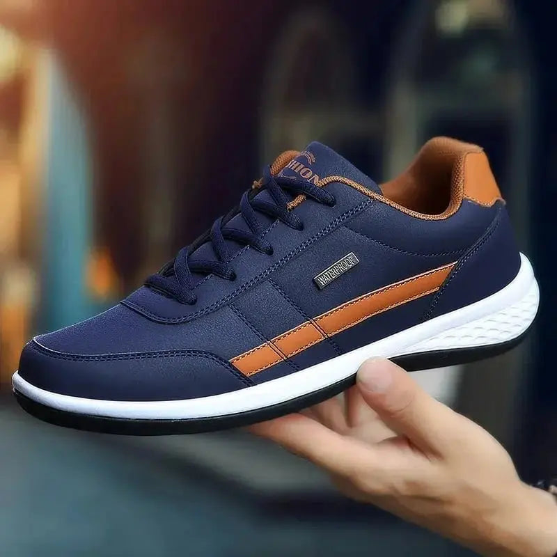 Men's Orthopedic Trainers Waterproof Arch Support Lace-Up