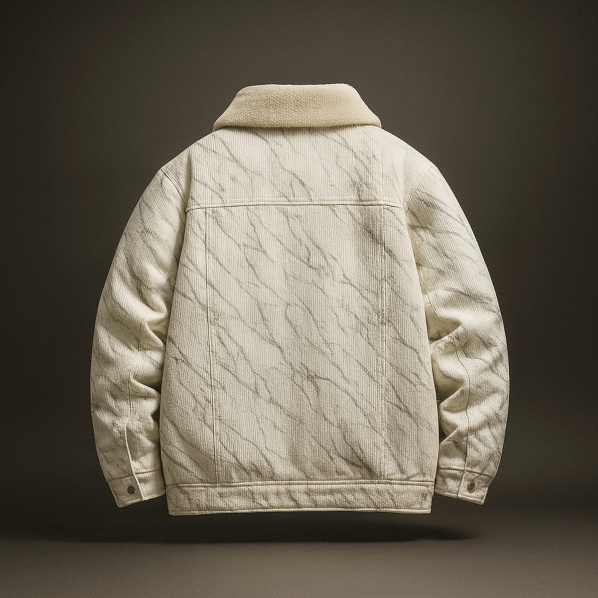 Men's Sherpa-Lined Corduroy Trucker Jacket