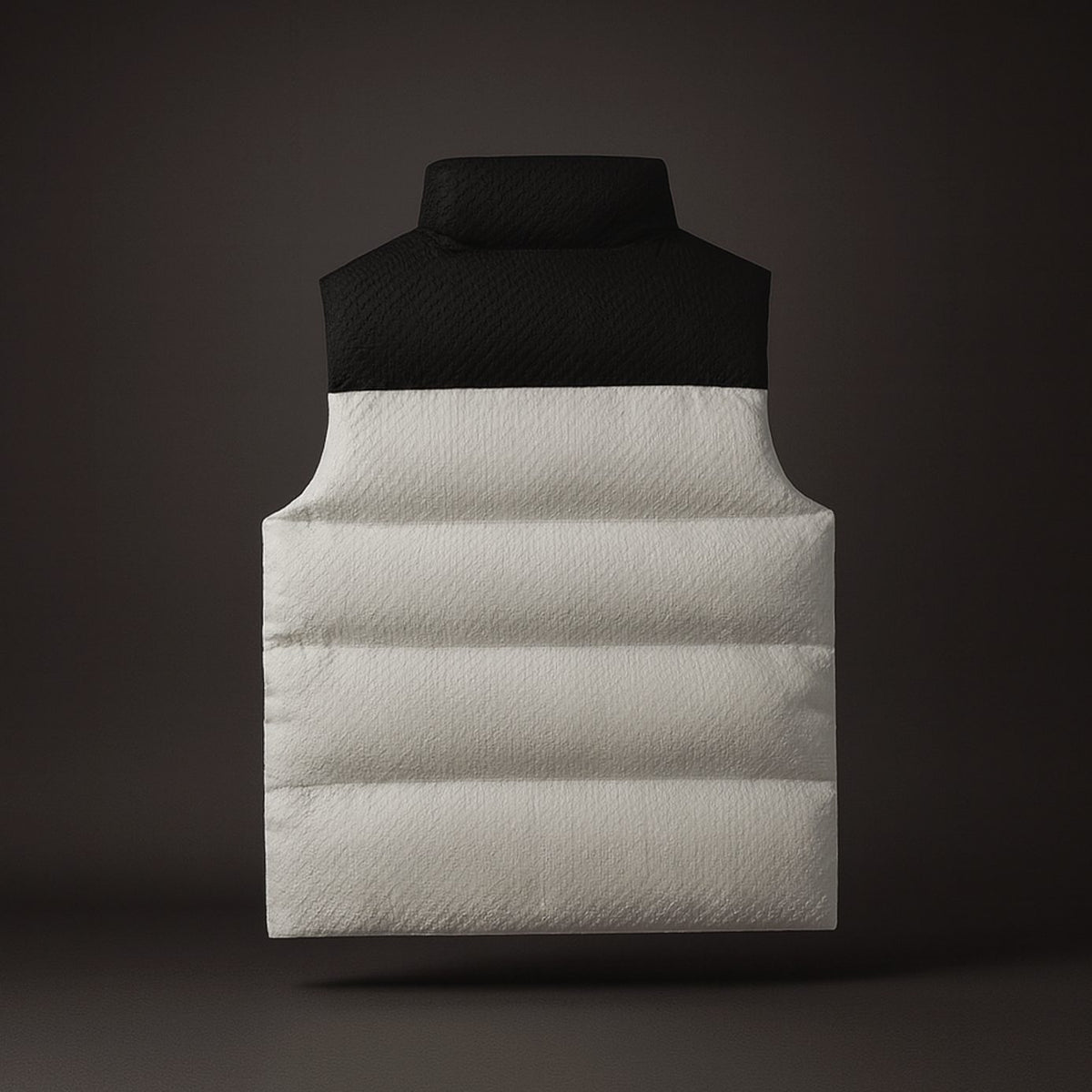 Men's Waterproof High-Neck Puffer Gilet Sleeveless Vest