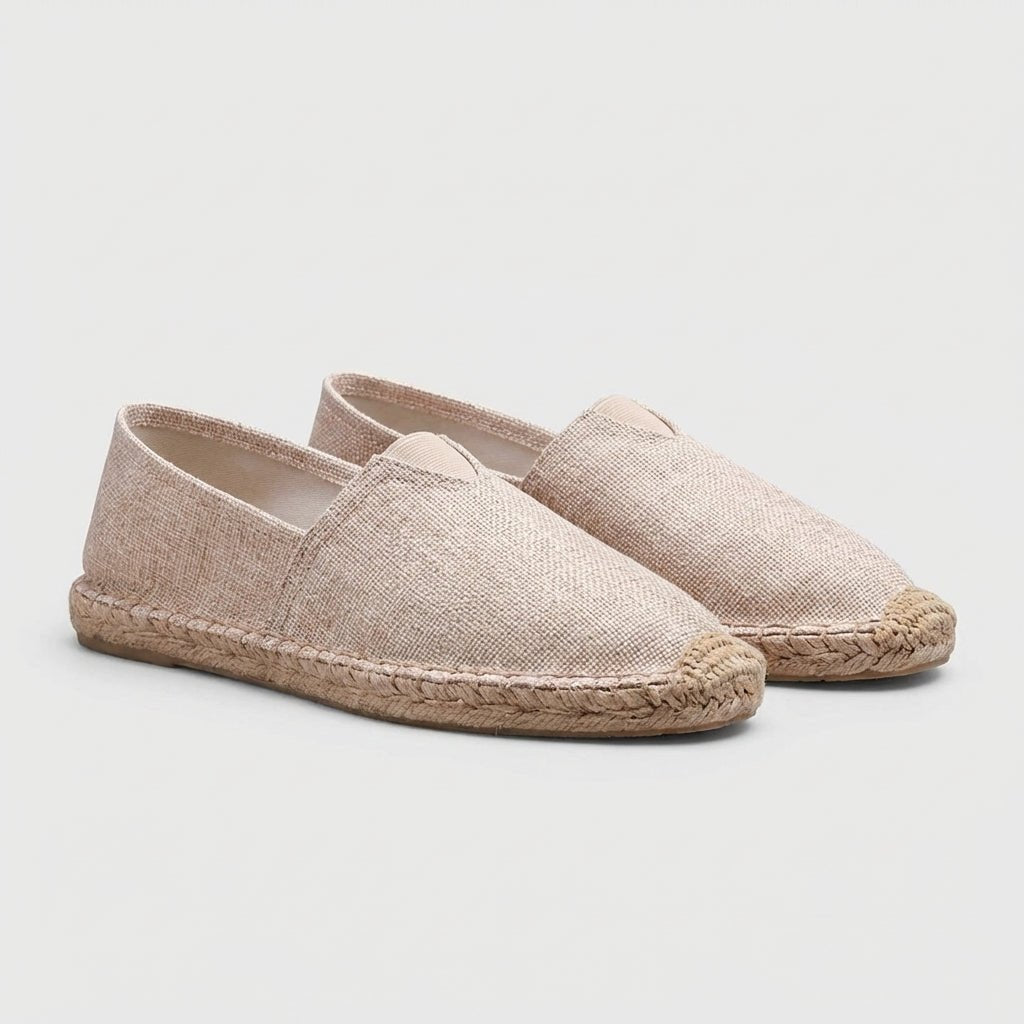 Orthopedic Slip-On Espadrilles Jute Sole Support