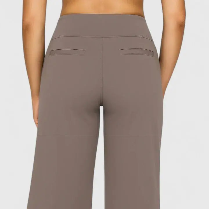 Wide Leg Trousers High Waist Straight Leg Relaxed Fit