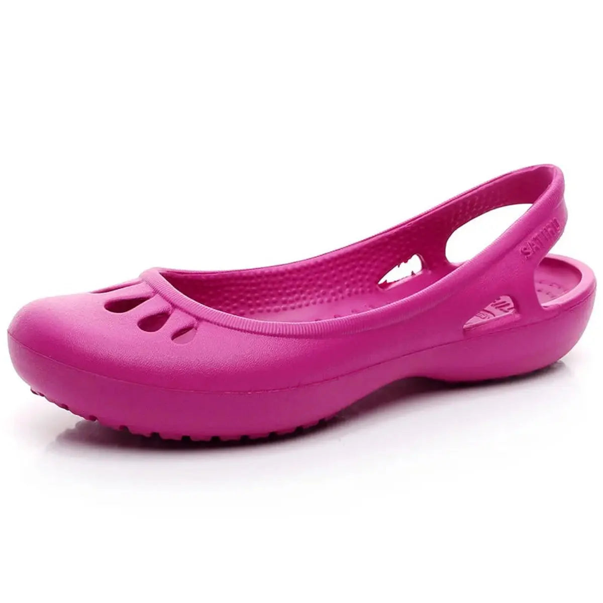 Women's Comfortable Sandals Lightweight Waterproof Jelly Slingback Flats