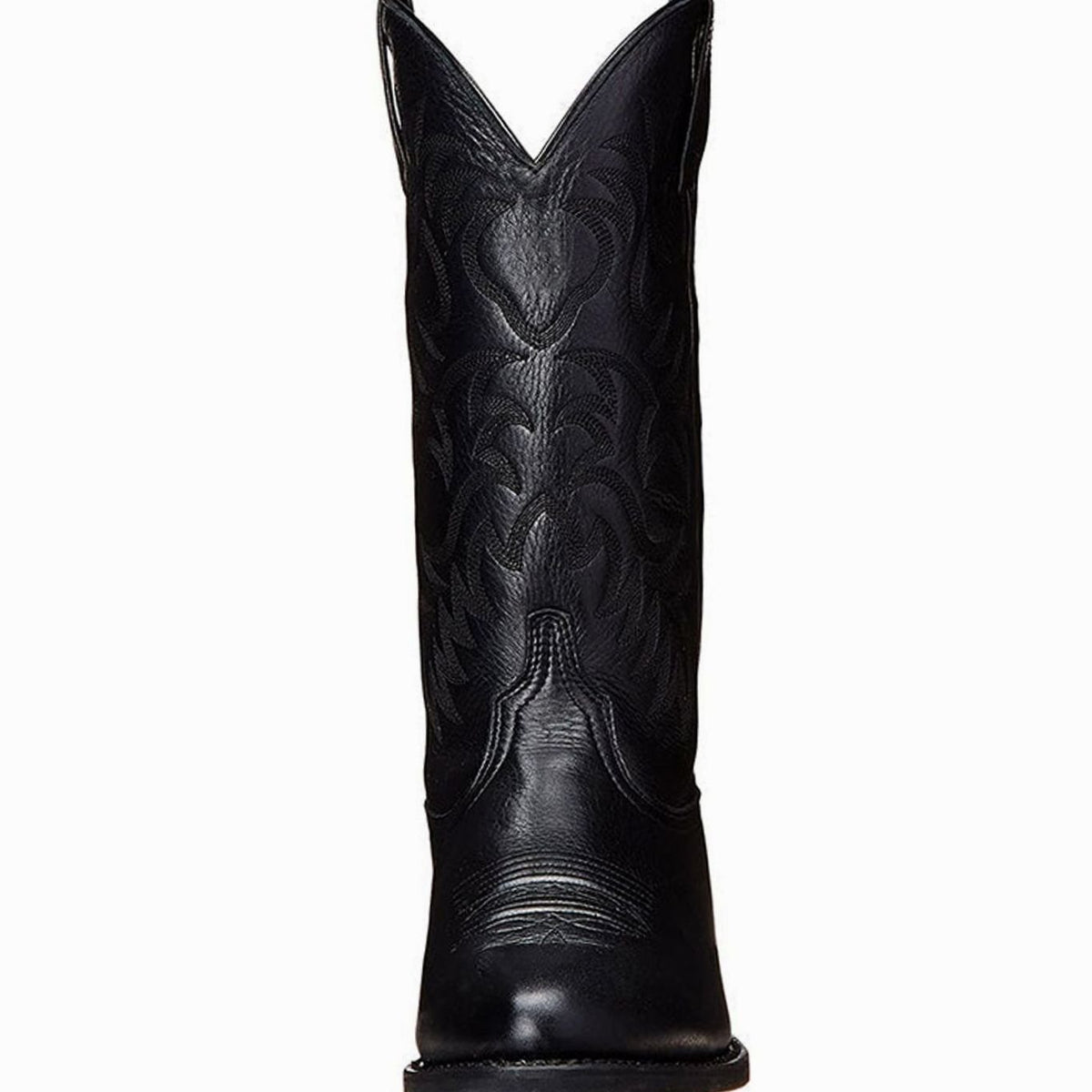 Women's Embroidered Western Cowboy Mid-Calf Block Heel Boots