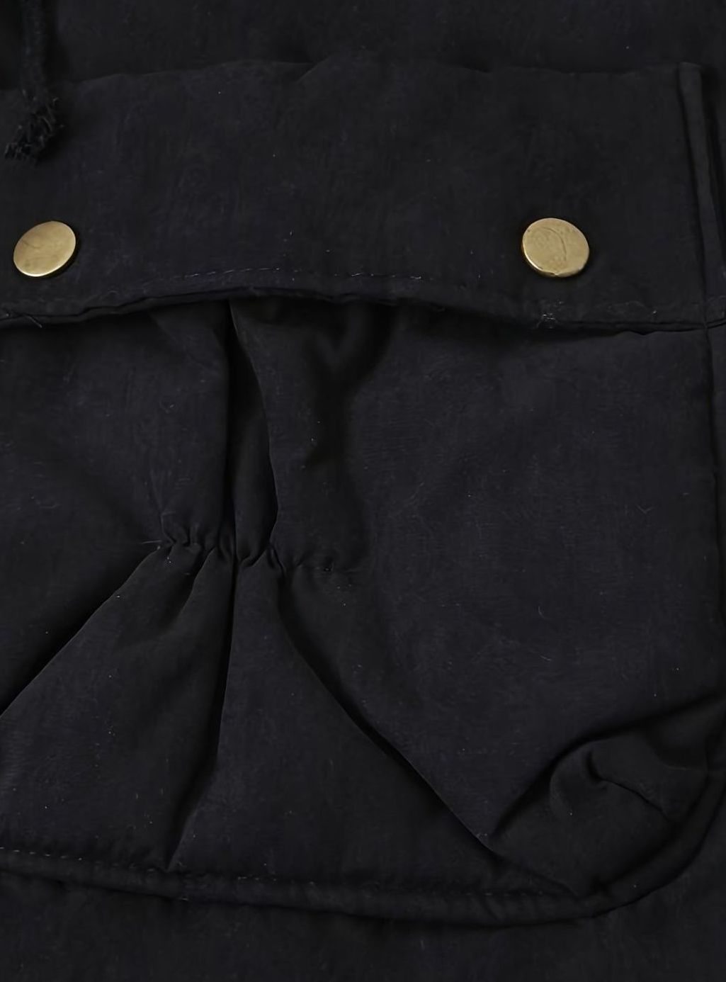 Women's Faux-Fur Collar Drawstring Waist Winter Parka