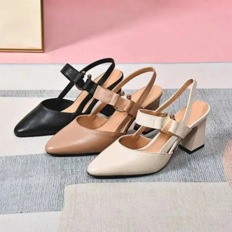 Women's Mary Jane Block Heels T-Bar Orthopedic Comfort
