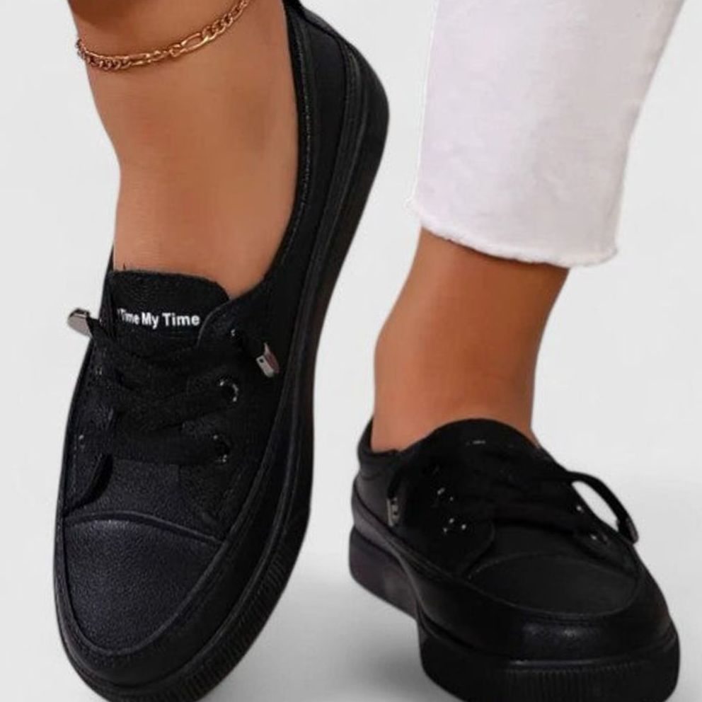 Women's Orthopedic Lace-Up Cushioned Casual Trainers