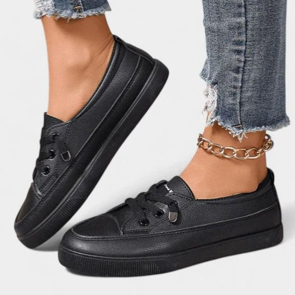 Women's Orthopedic Lace-Up Cushioned Casual Trainers