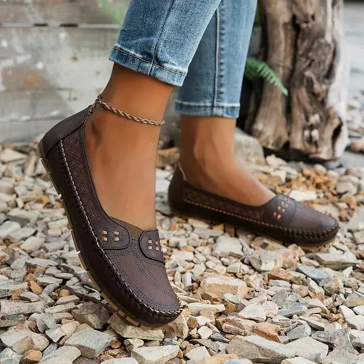 Women's Orthopedic Loafers Slip-On Comfort Breathable