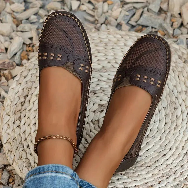 Women's Orthopedic Loafers Slip-On Comfort Breathable