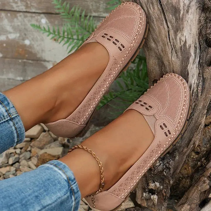Women's Orthopedic Loafers Slip-On Comfort Breathable