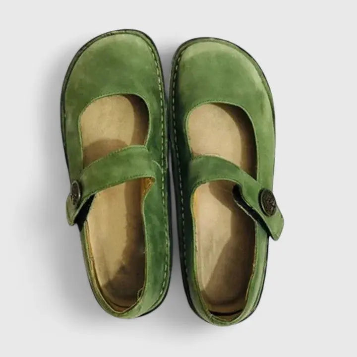 Women's Orthopedic Mary Jane Shoes Adjustable Strap Comfort