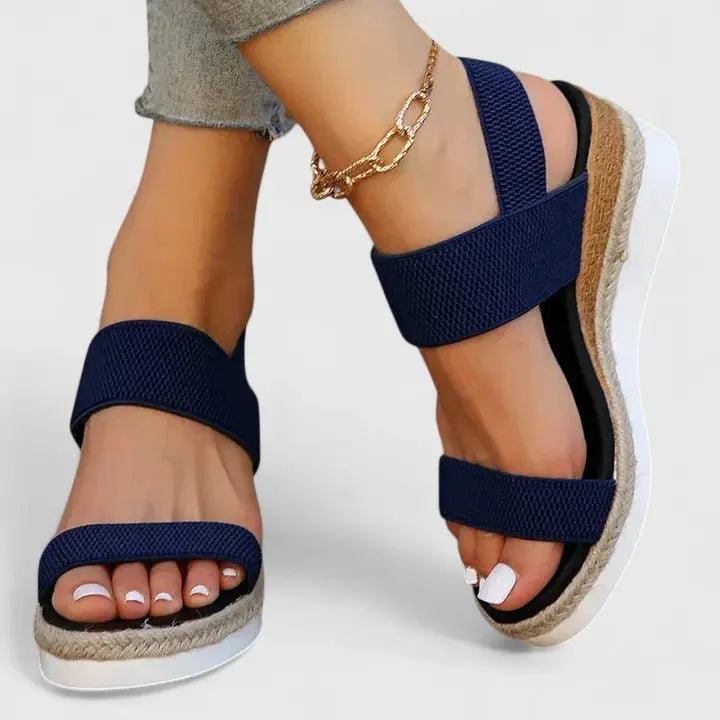 Women's Orthopedic Sandals Espadrille Wedge Platform