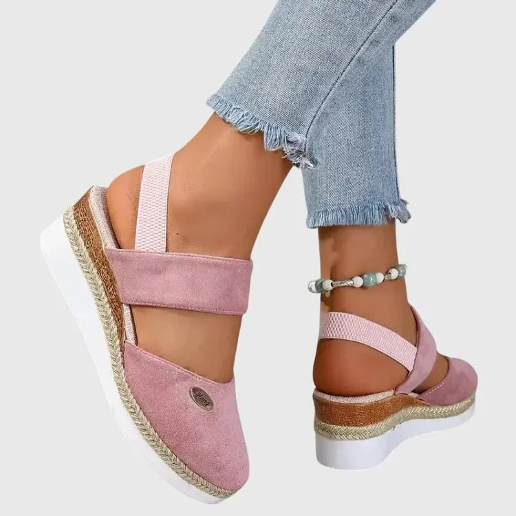 Women's Orthopedic Sandals Slip-On Platform Comfort