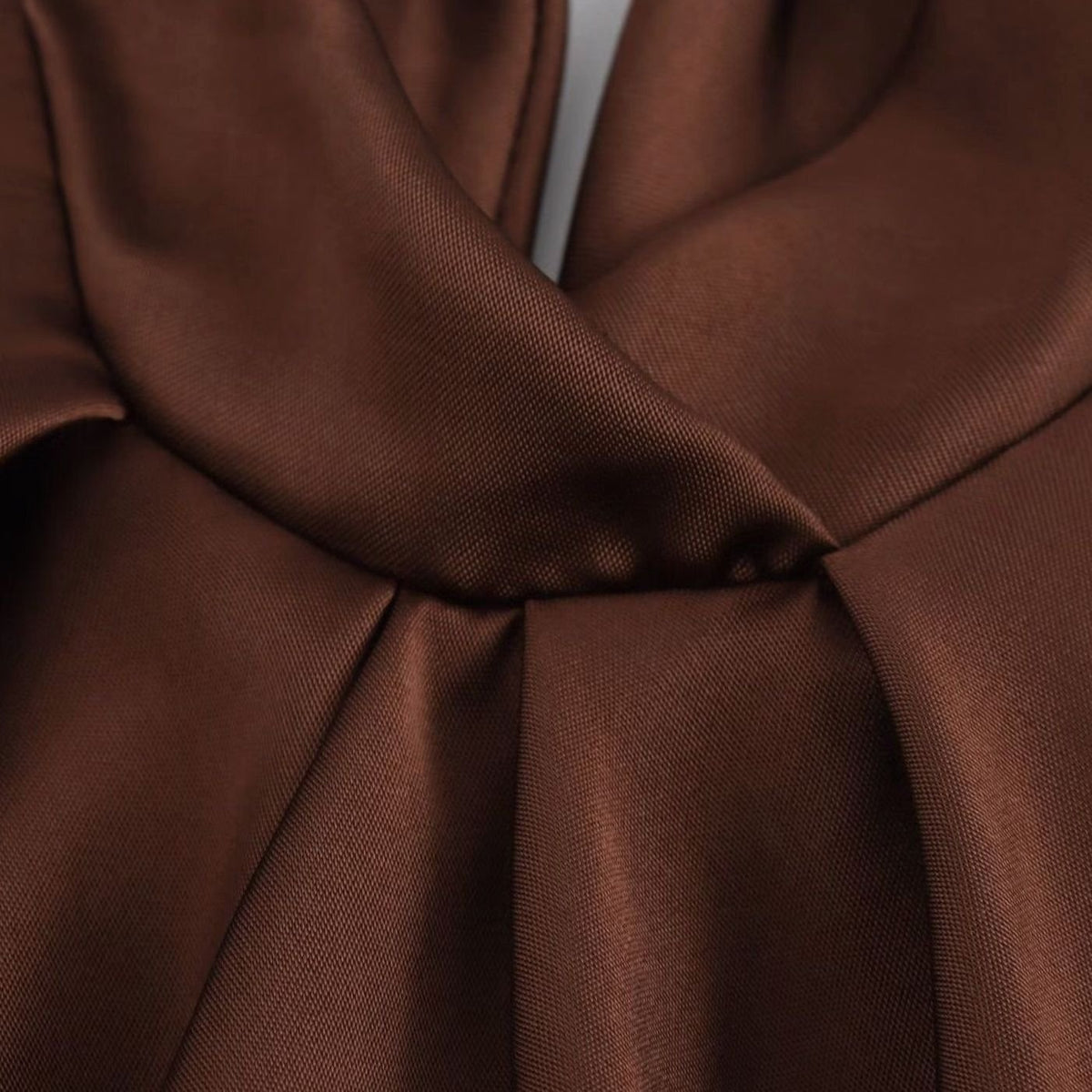 Women's Satin Halter-Neck Maxi Party Dress