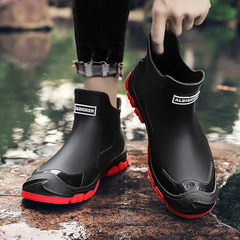 Women's Waterproof Boots Ankle Wellington Rain