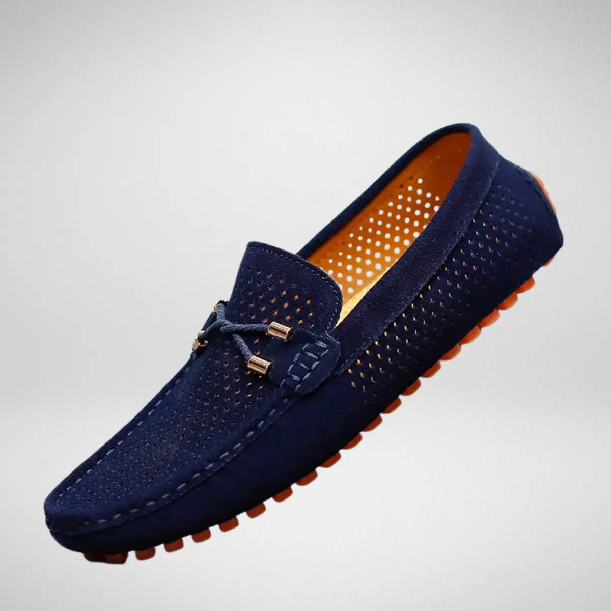 Men's Breathable Suede Slip-On Driving Loafers