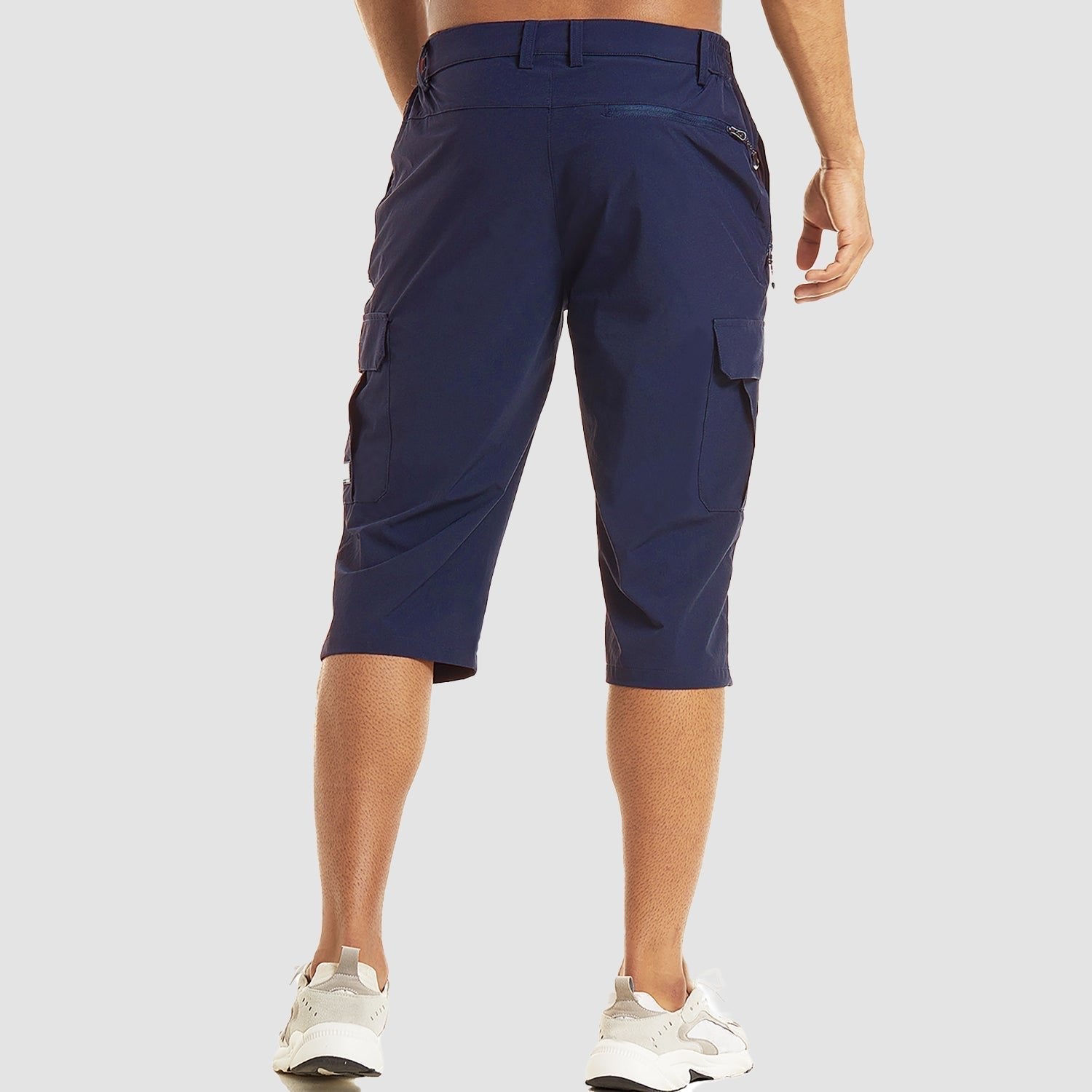 Men's Cargo Shorts Knee Length Multi Pocket