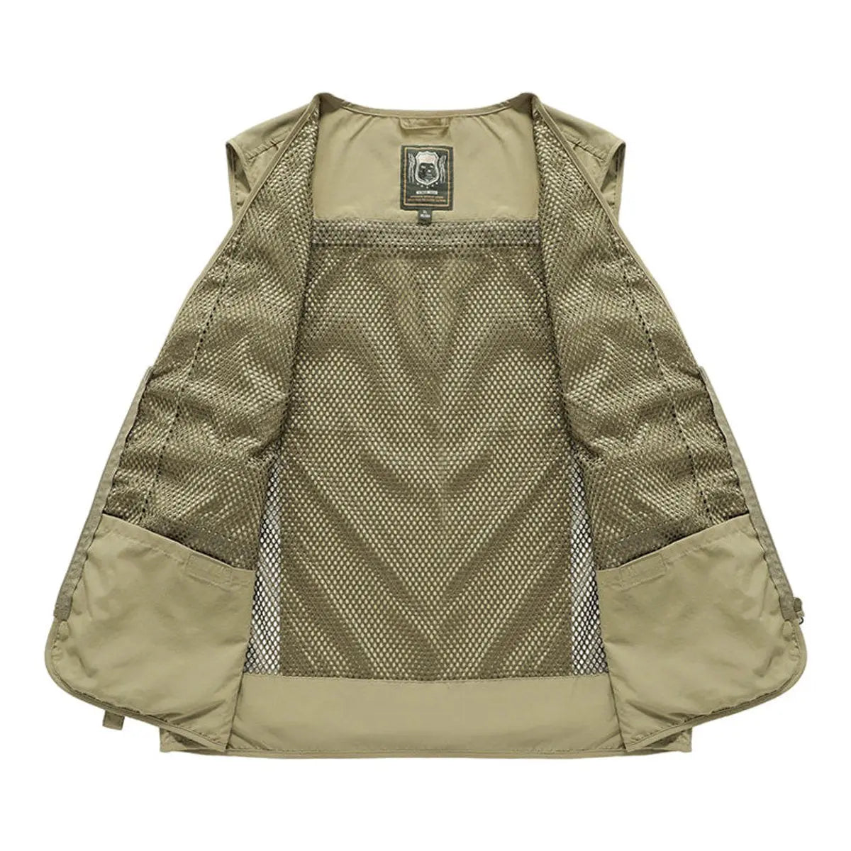 Mens Gilet Multi-Pocket Lightweight Outdoor Fishing Vest