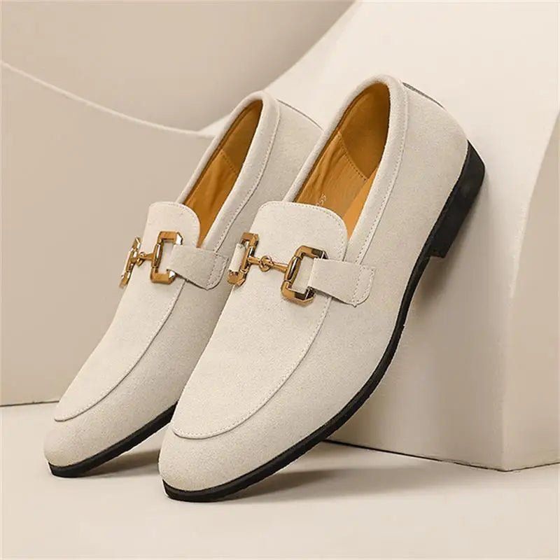 Men's Horsebit Loafers Slip-On Leather-Style Formal