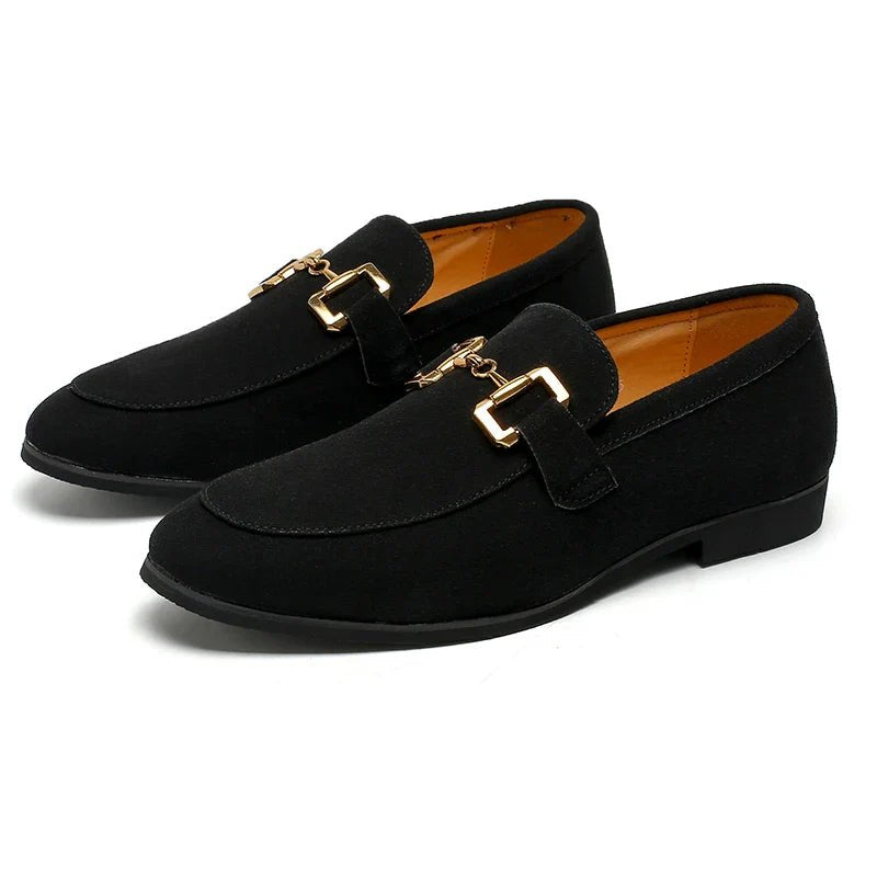 Men's Horsebit Loafers Slip-On Leather-Style Formal