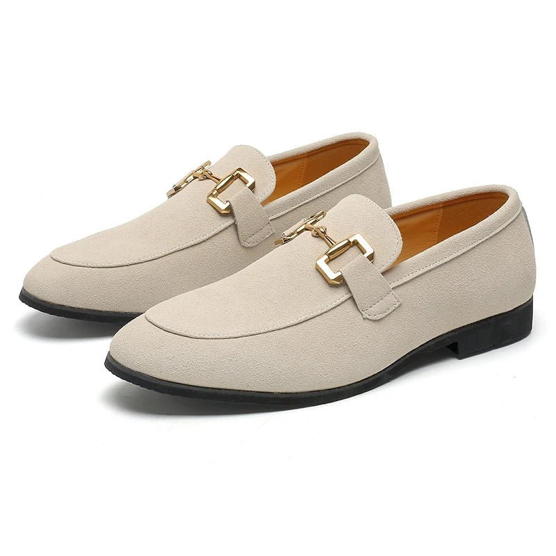Men's Horsebit Loafers Slip-On Leather-Style Formal