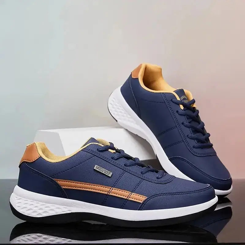 Men's Orthopedic Trainers Waterproof Arch Support Lace-Up