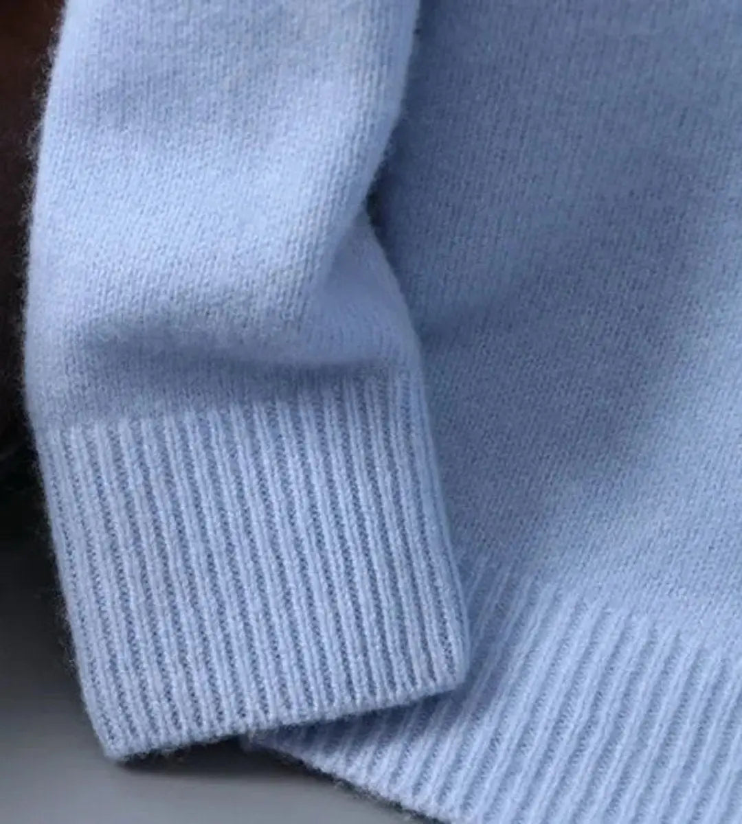 Men's Soft Mohair Crew Neck Knit Sweater Pullover Jumper