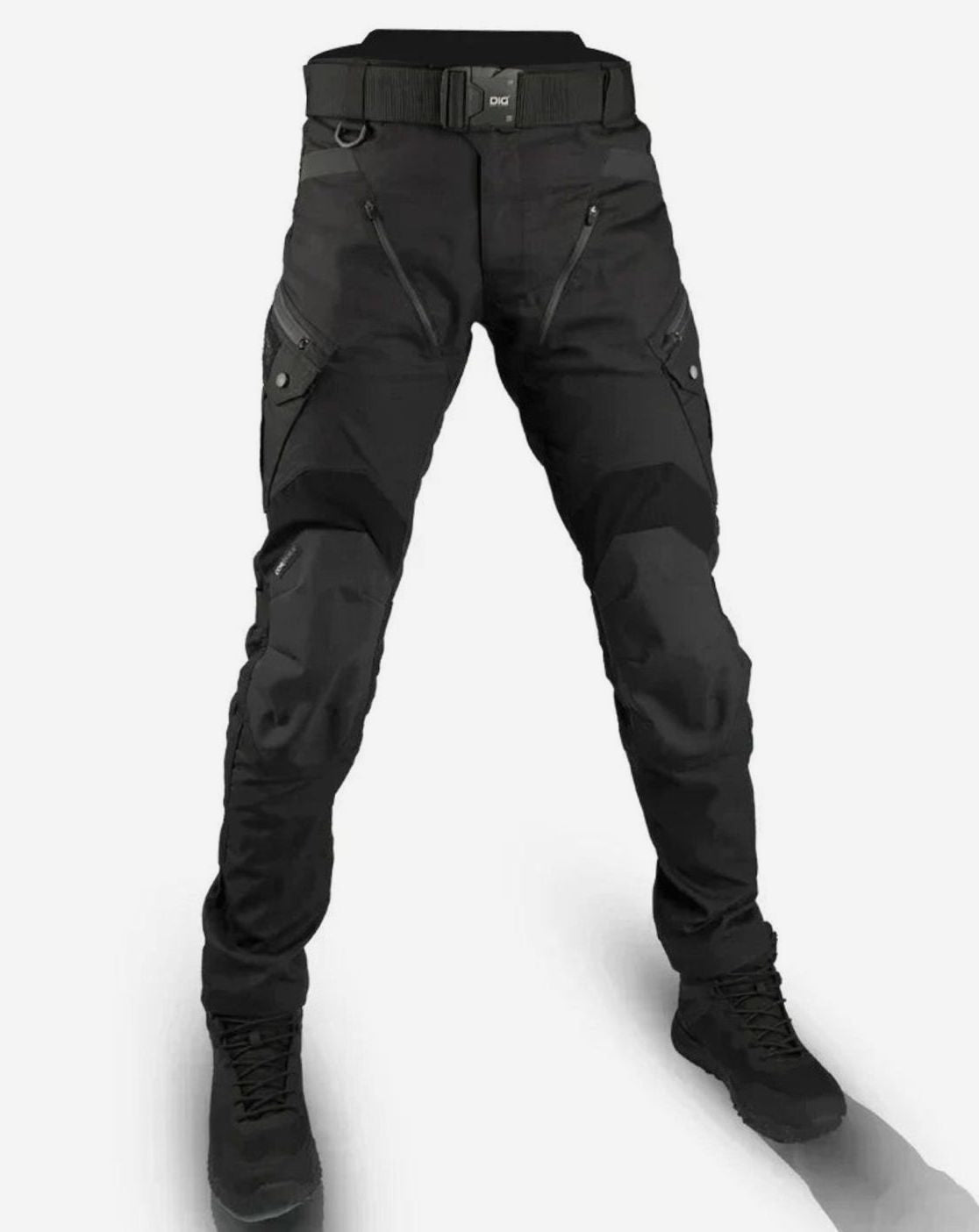 Men's Waterproof Tactical Cargo Trousers Multi-Pocket Reinforced