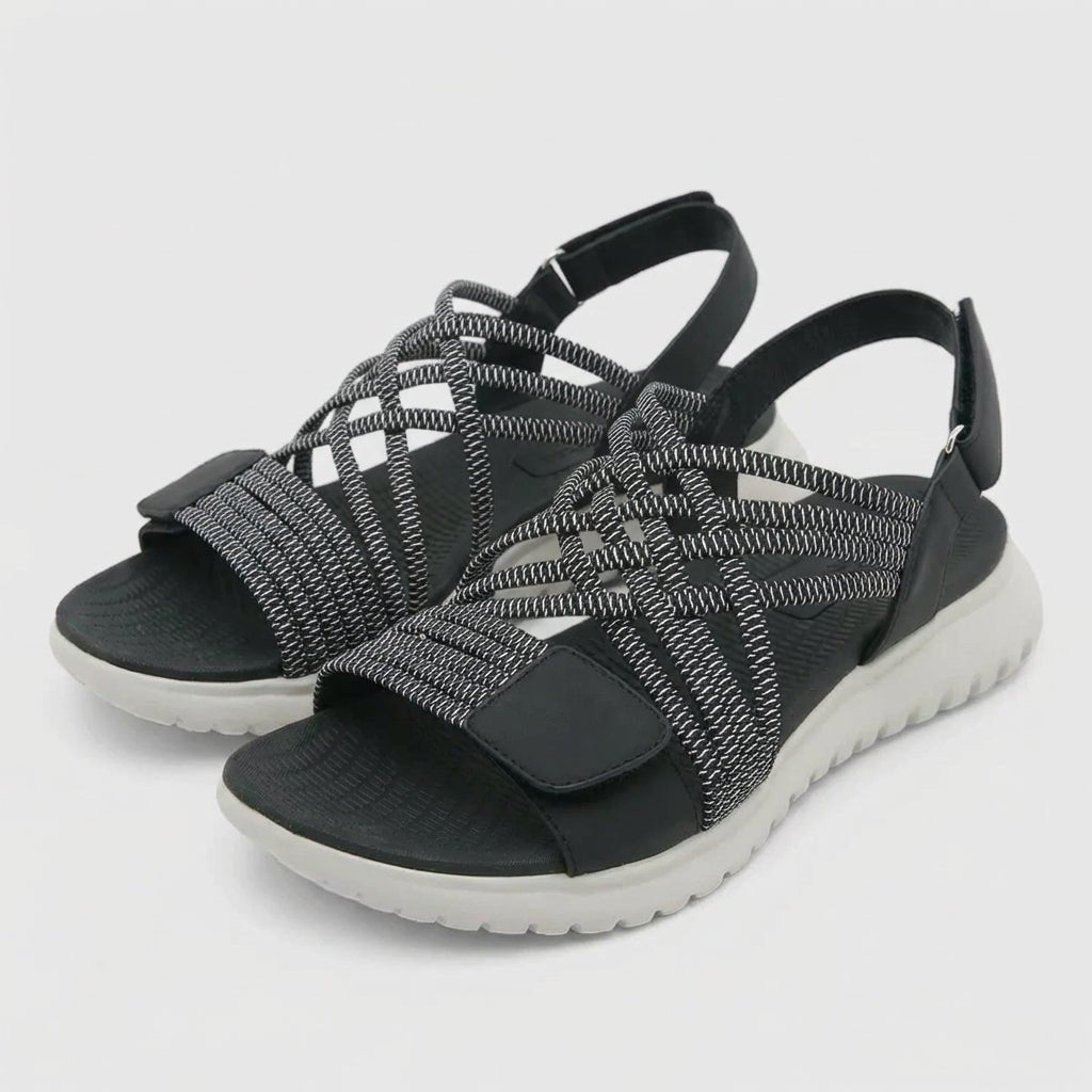 Orthopedic Criss-Cross Strappy Sandals Adjustable Comfort