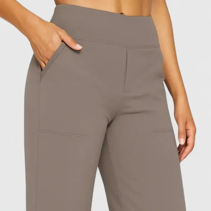 Wide Leg Trousers High Waist Straight Leg Relaxed Fit