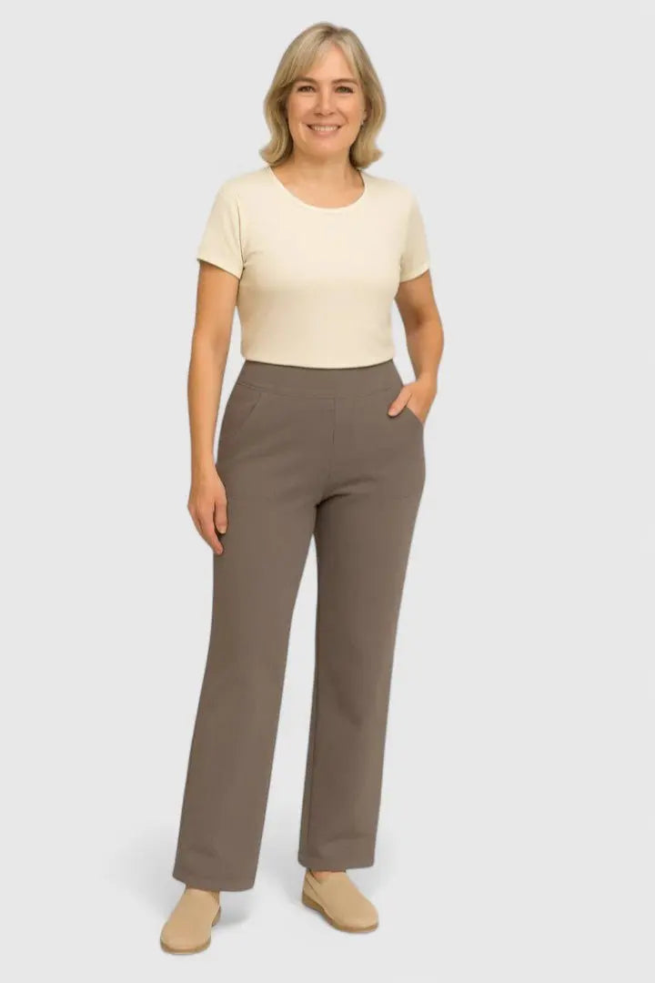 Wide Leg Trousers High Waist Straight Leg Relaxed Fit