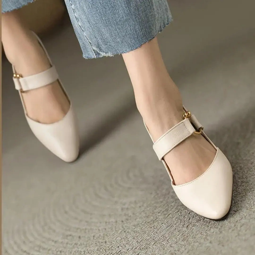 Women's Mary Jane Block Heels T-Bar Orthopedic Comfort