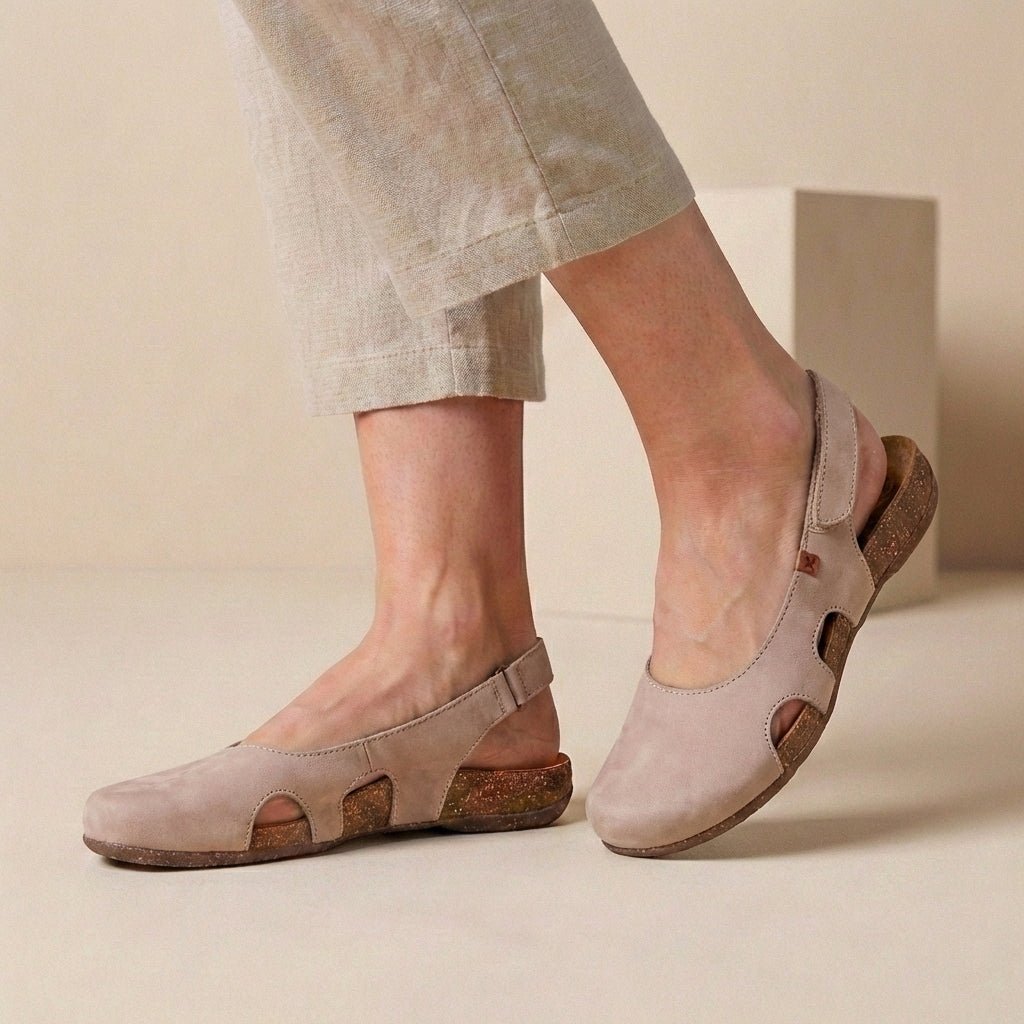 Women's Orthopedic Loafers Closed-Toe Slingback - Pink