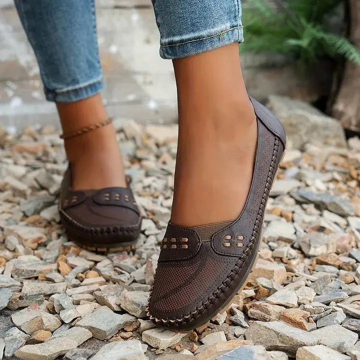 Women's Orthopedic Loafers Slip-On Comfort Breathable