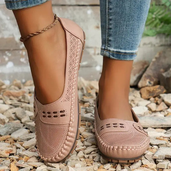 Women's Orthopedic Loafers Slip-On Comfort Breathable