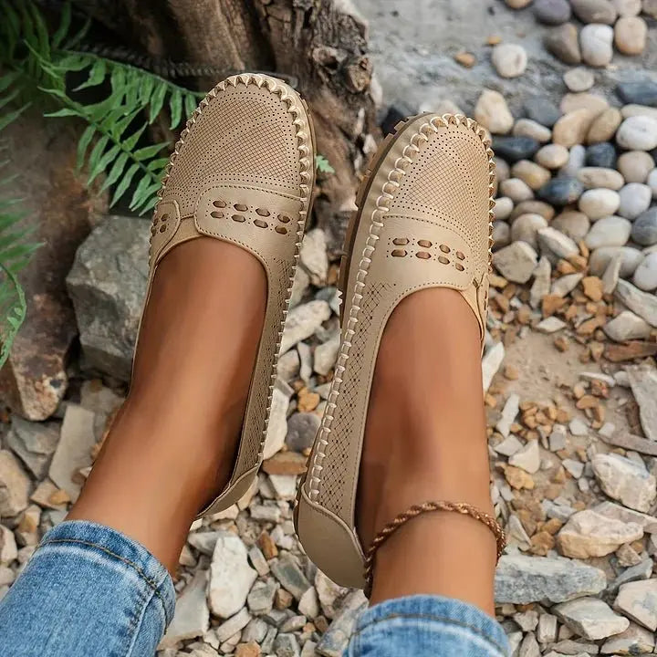 Women's Orthopedic Loafers Slip-On Comfort Breathable