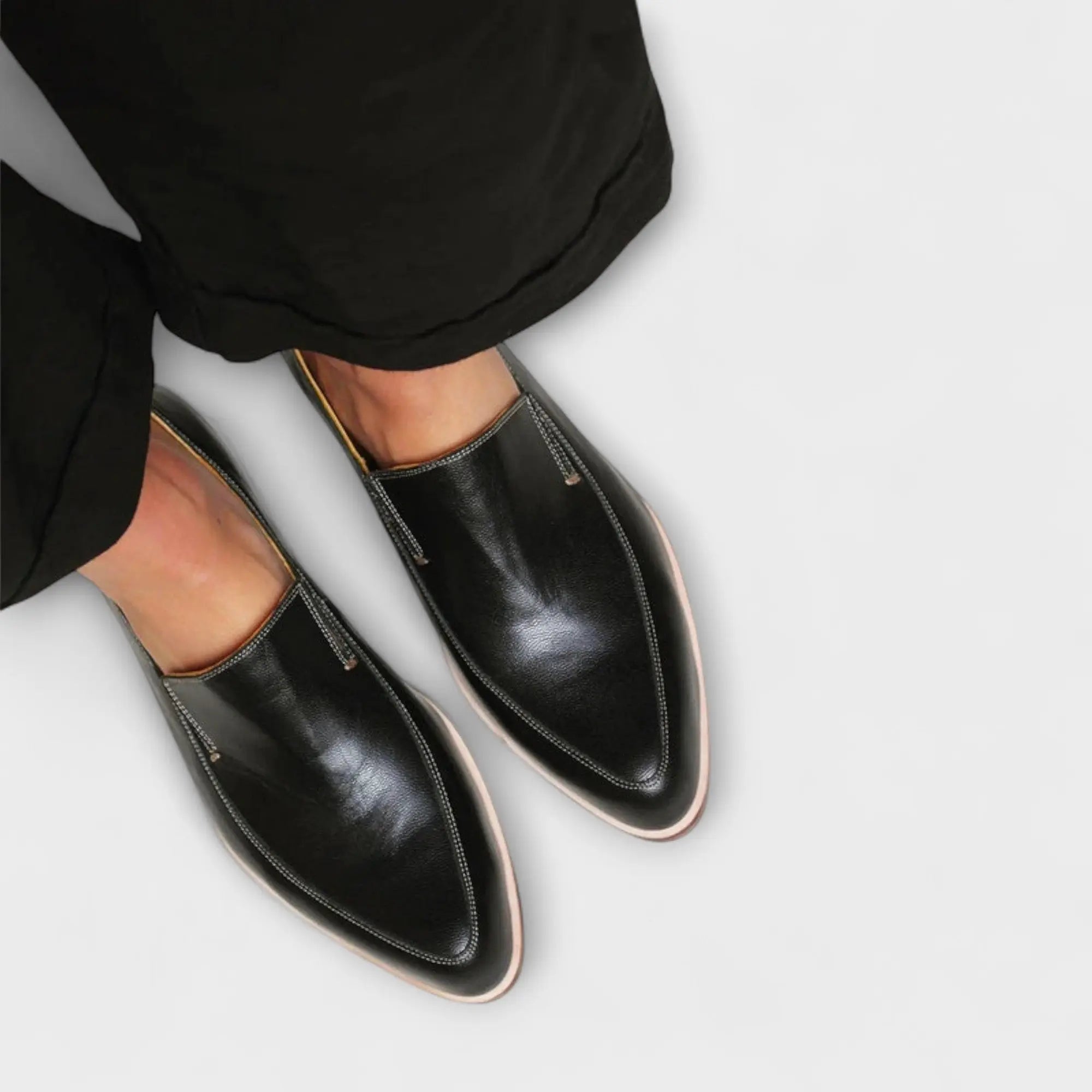 Women's Orthopedic Loafers Slip-On Comfort Leather