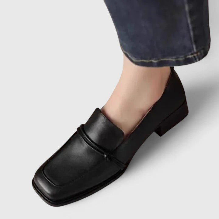 Women's Orthopedic Loafers Slip-On Square Toe
