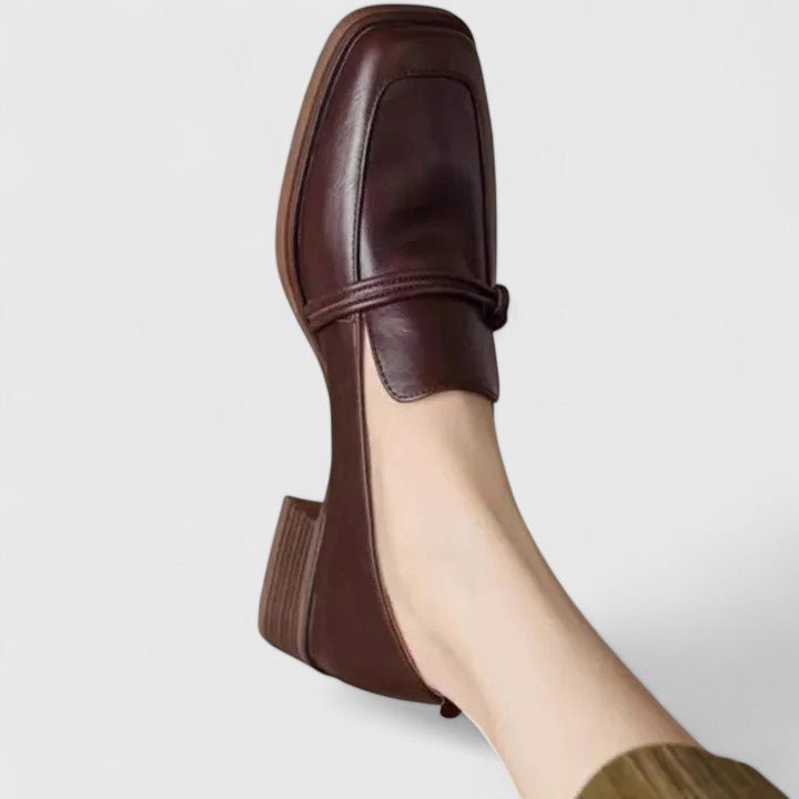 Women's Orthopedic Loafers Slip-On Square Toe