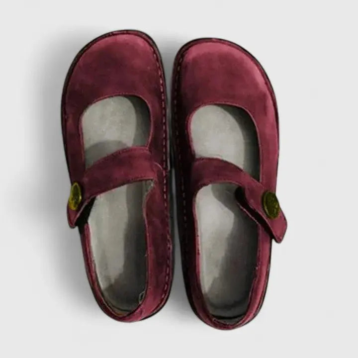 Women's Orthopedic Mary Jane Shoes Adjustable Strap Comfort