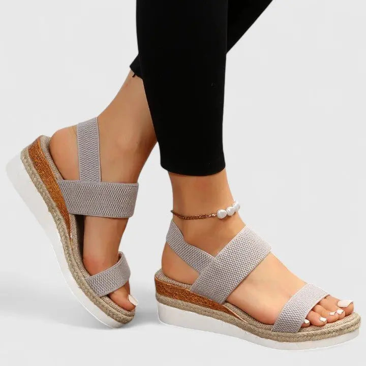 Women's Orthopedic Sandals Espadrille Wedge Platform