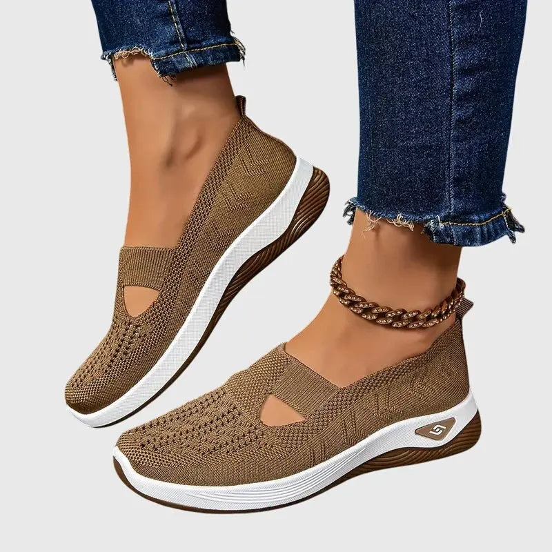 Women's Orthopedic Trainers Slip-On Breathable Mesh Comfort