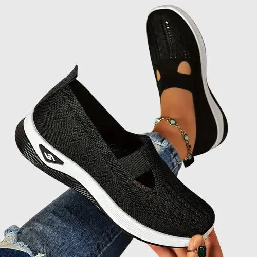 Women's Orthopedic Trainers Slip-On Breathable Mesh Comfort