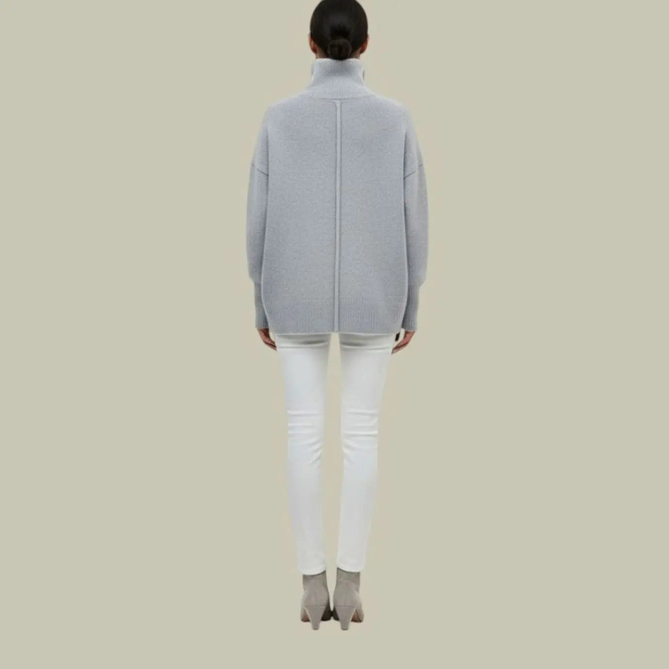Women's Oversized Loose Fit Turtlenecks Knit Winter Jumper