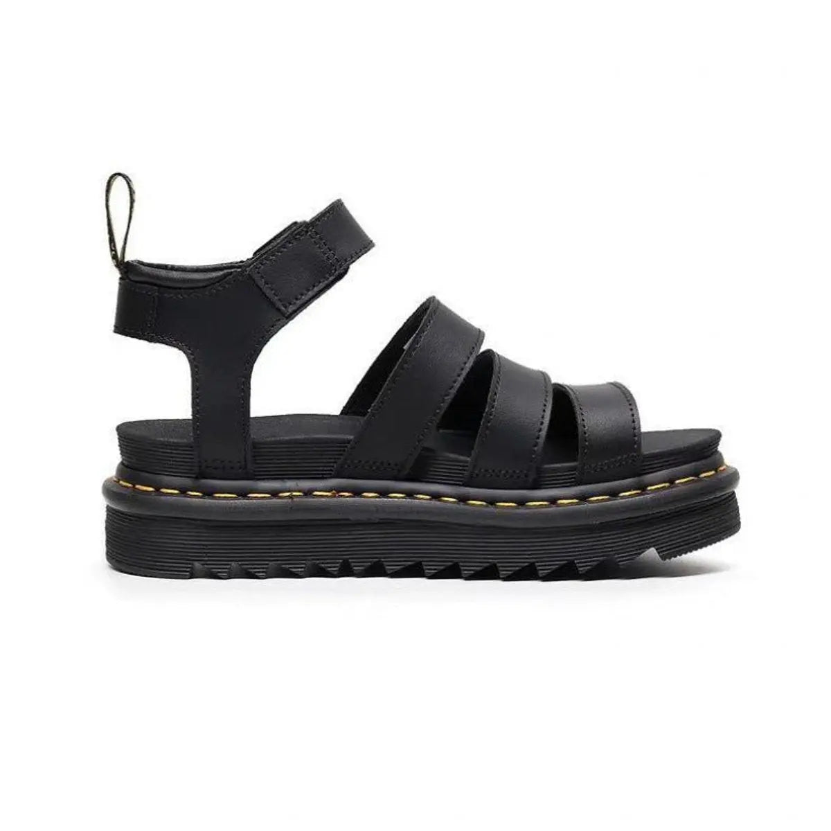 Women's Triple-Strap Buckle Platform Comfortable Sandals